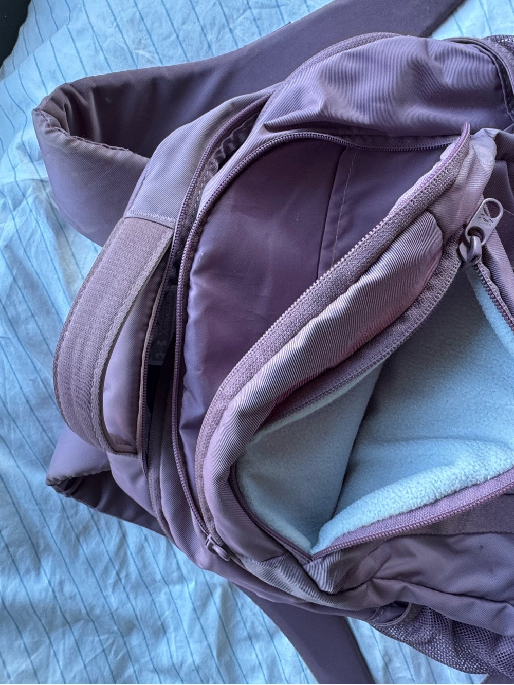 Under Armour Dusty Mauve Campus Backpack - Picture 6 of 6